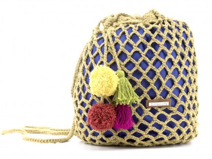 MOCHILA COTTON CROCHET COLECCION ANADELIA